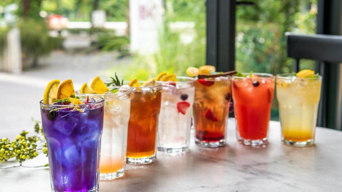 Italian,Sodas,On,The,Table,Close-up