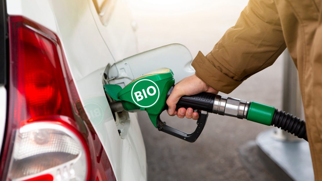 Man,Refueling,The,Car,With,Biofuel